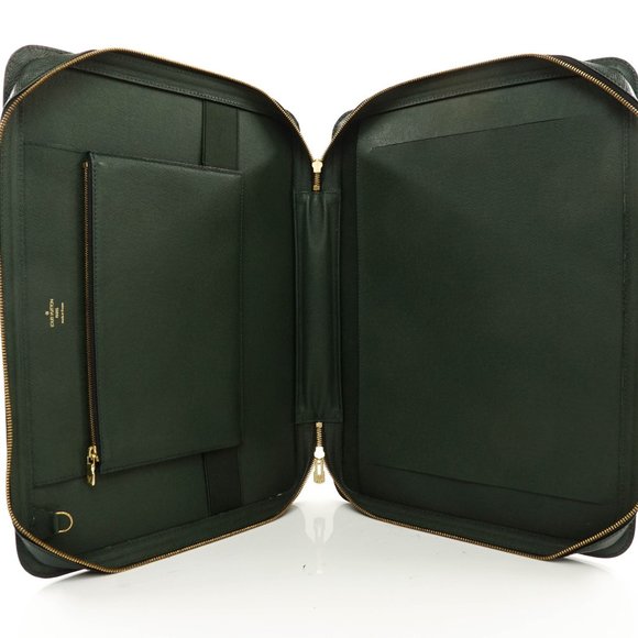 Auth Louis Vuitton Briefcase Taiga #25097L15 - Picture 7 of 14